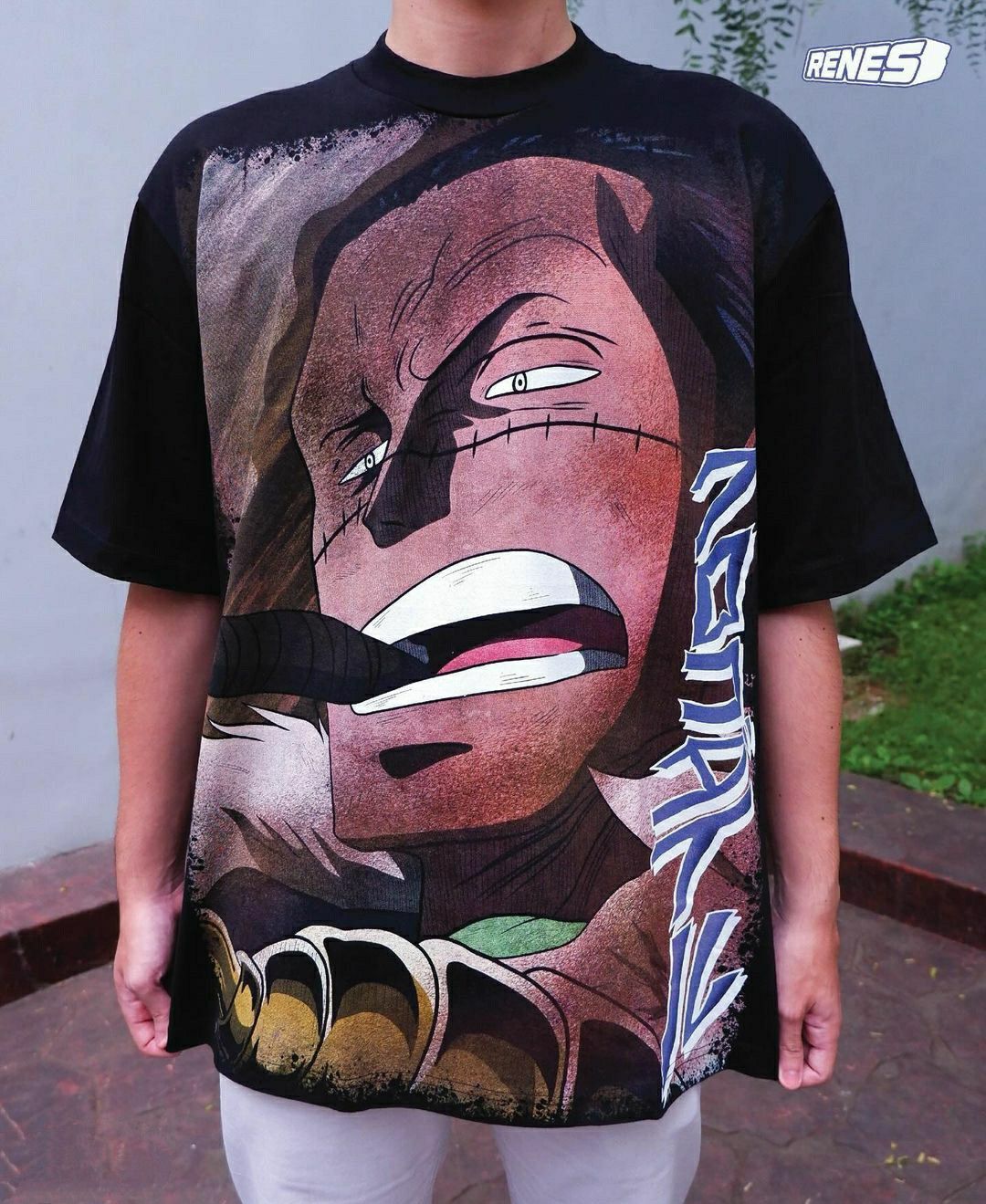 Anime × Japanese Brand One Piece 'SHICHIBUKAI' - Sir CROCODILE Tee Size US XL / EU 56 / 4 - 3 Thumbnail