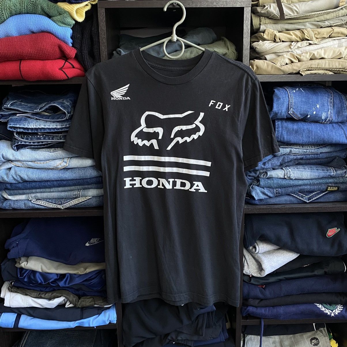 Fox Racing Vintage Fox Racing Big Logo Honda nascar 00’s tee Size US M / EU 48-50 / 2 - 1 Thumbnail