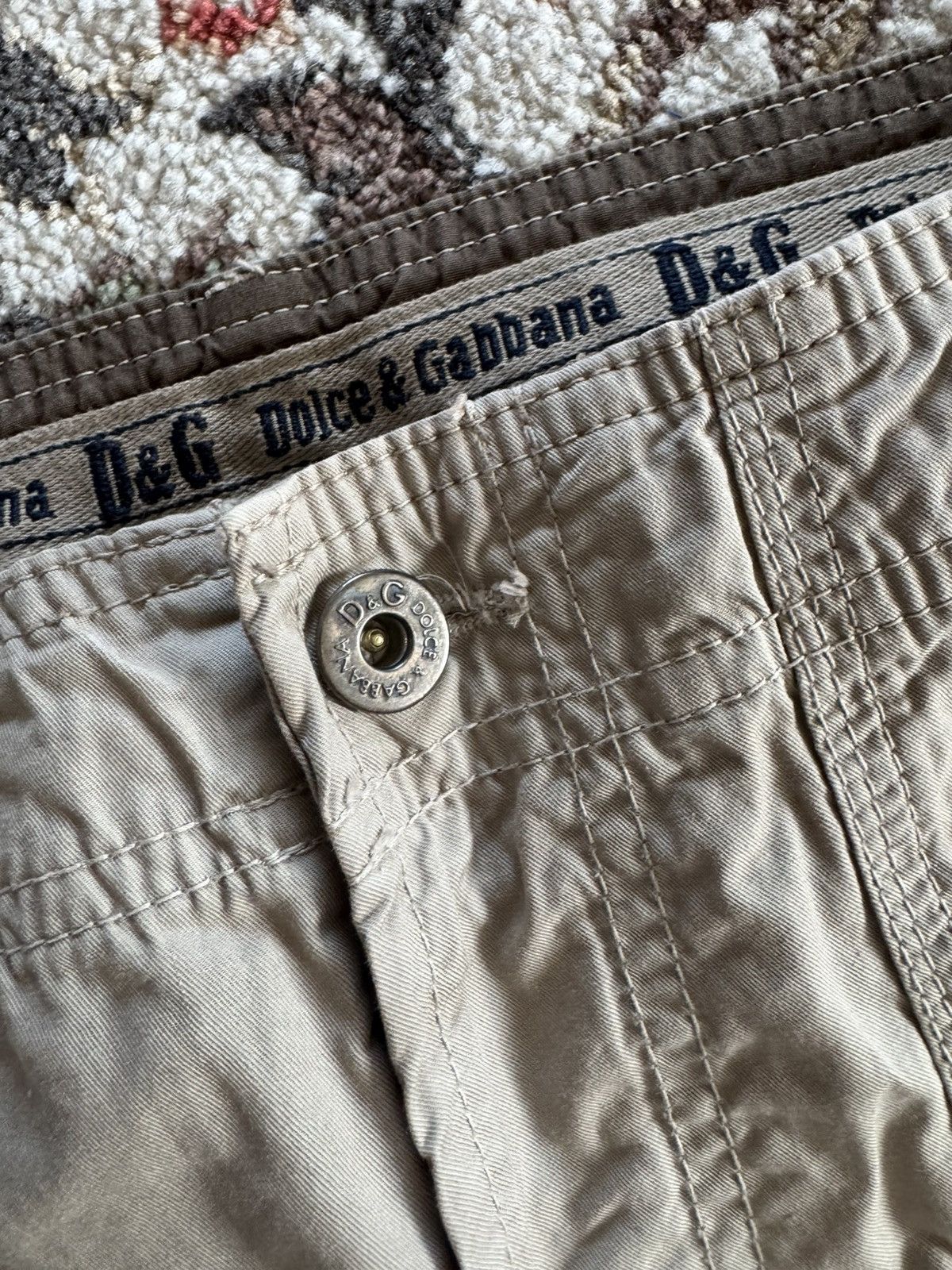 Dolce & Gabbana Archival Dolce&Gabbana Cargo Multipocket Pants Size US 30 / EU 46 - 20 Thumbnail