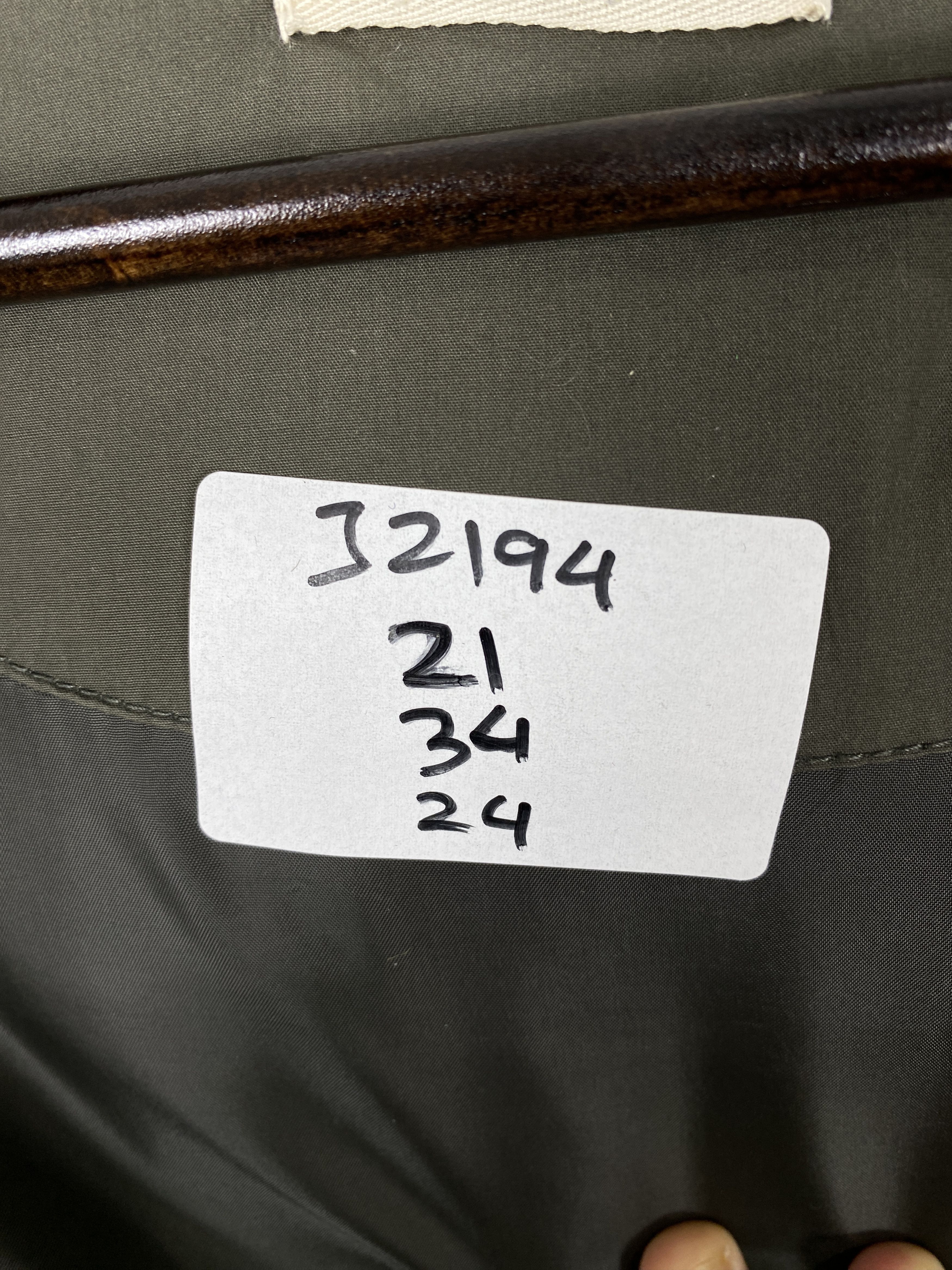 Vintage Natural Works Hoodie Long Jacket J2194