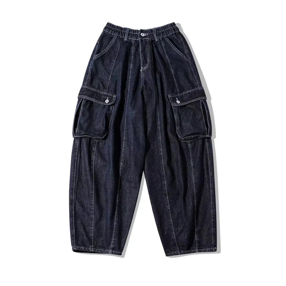 Japanese Brand × Jean Vintage loose casual jeans Size US 33 - 1 Thumbnail