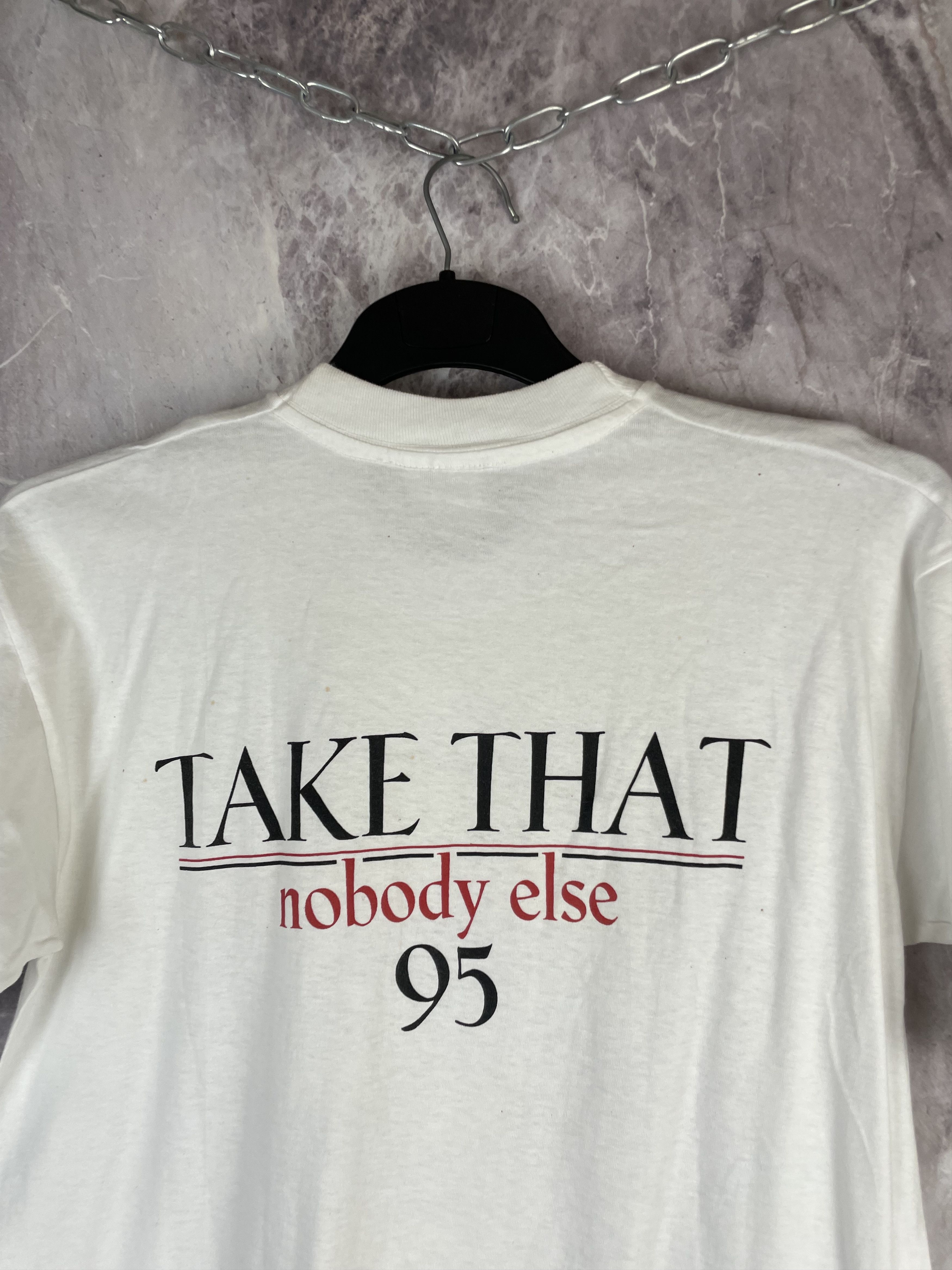 Band Tees Vintage 90’s Take That 1995 tour single stitch t-shirt Size US XL / EU 56 / 4 - 10 Thumbnail