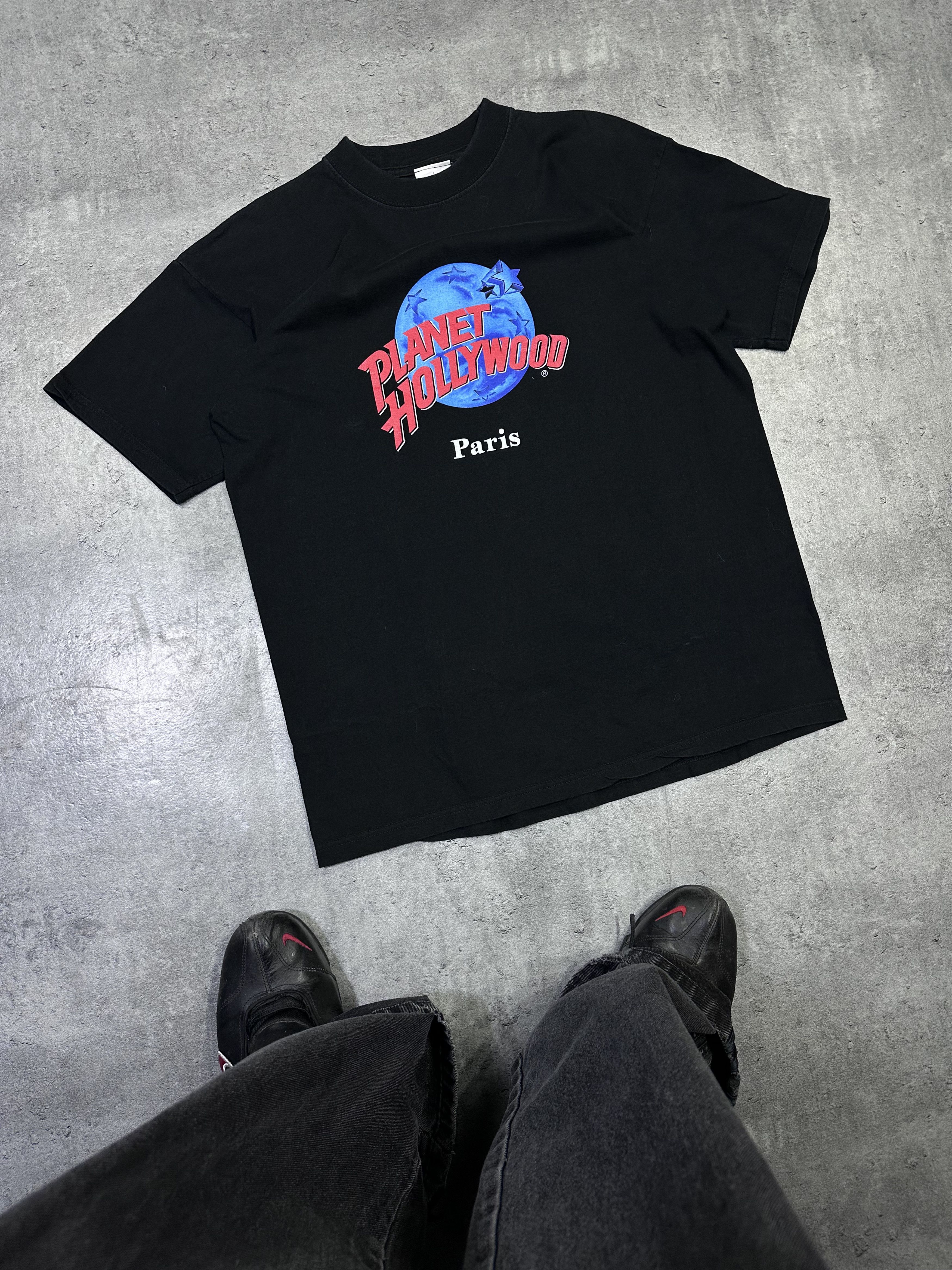 Planet Hollywood Planet Hollywood paris black tshirt vintage Size US L / EU 52-54 / 3 - 1 Thumbnail