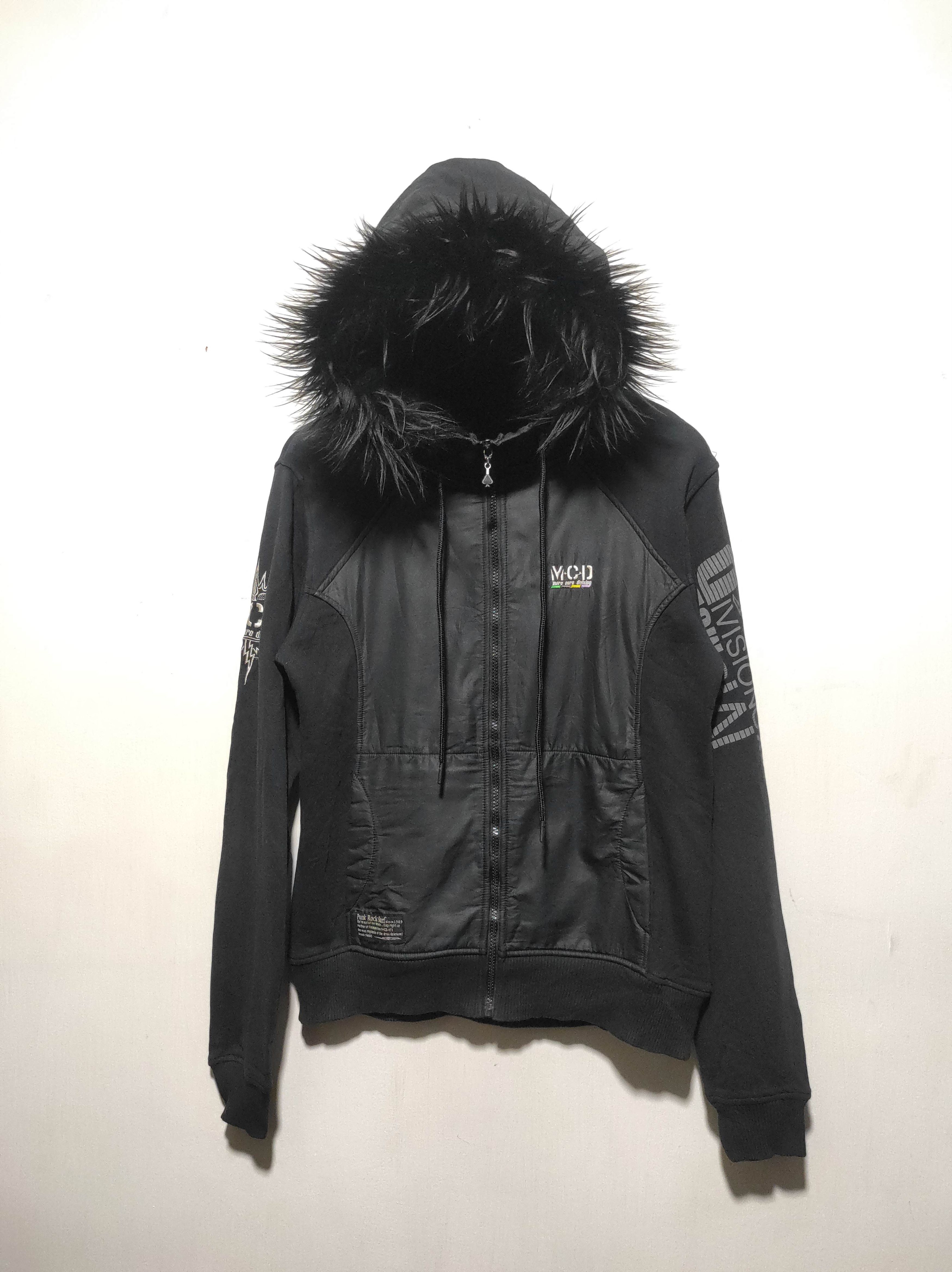 Le Grande Bleu (L.G.B.) MCD Punk Rock Surf Zipper Fur Hoodie LGB IfSixWasNine style Size US M / EU 48-50 / 2 - 3 Thumbnail