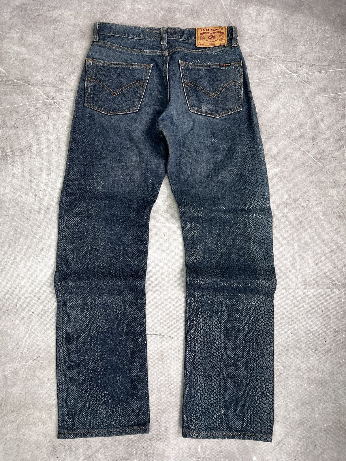 Energie Rare snake print hedi slimane style energie jeans y2k Size US 32 / EU 48 - 7 Thumbnail