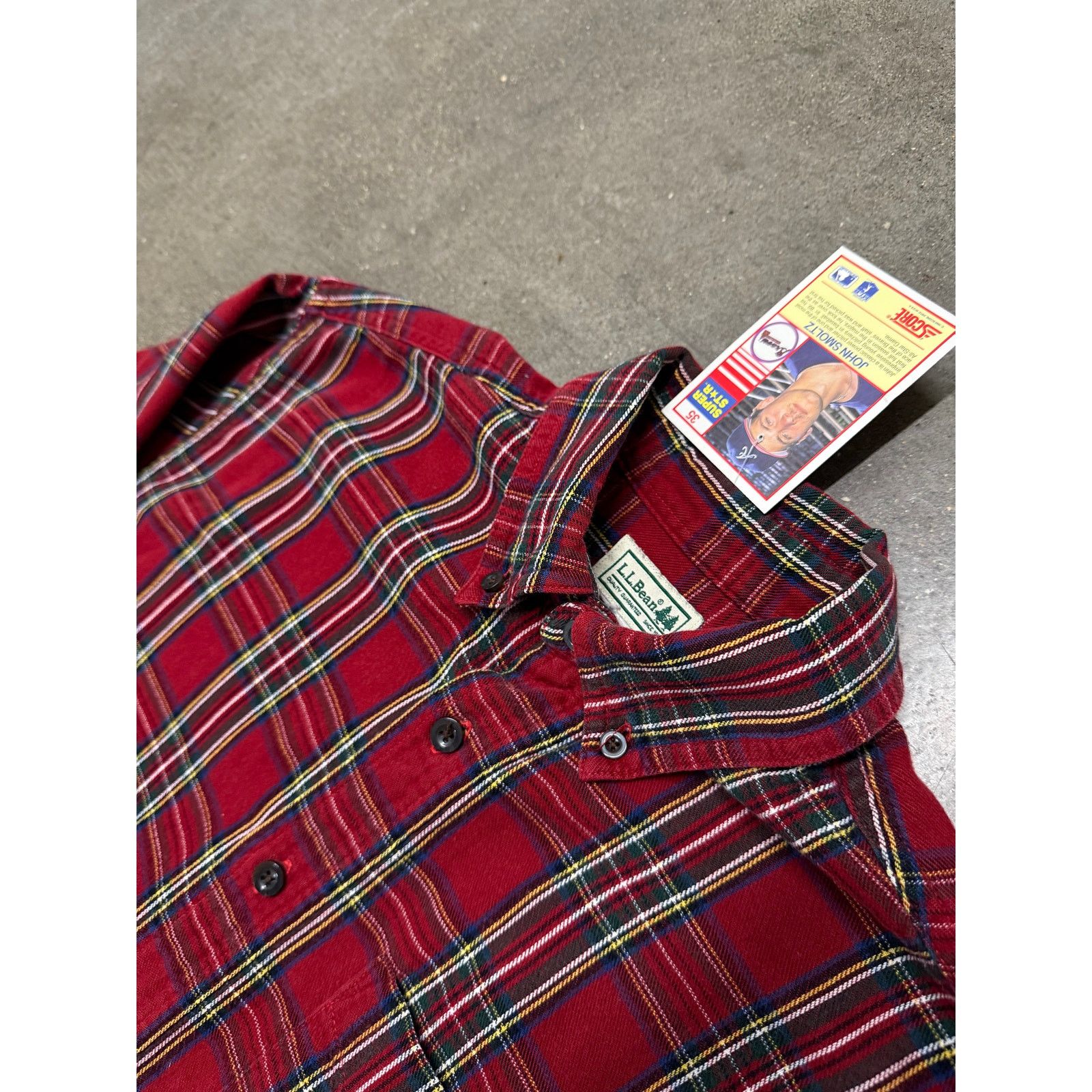 L.L. Bean Vintage Outdoors L.L. Bean Red Flannel Size US L / EU 52-54 / 3 - 2 Thumbnail