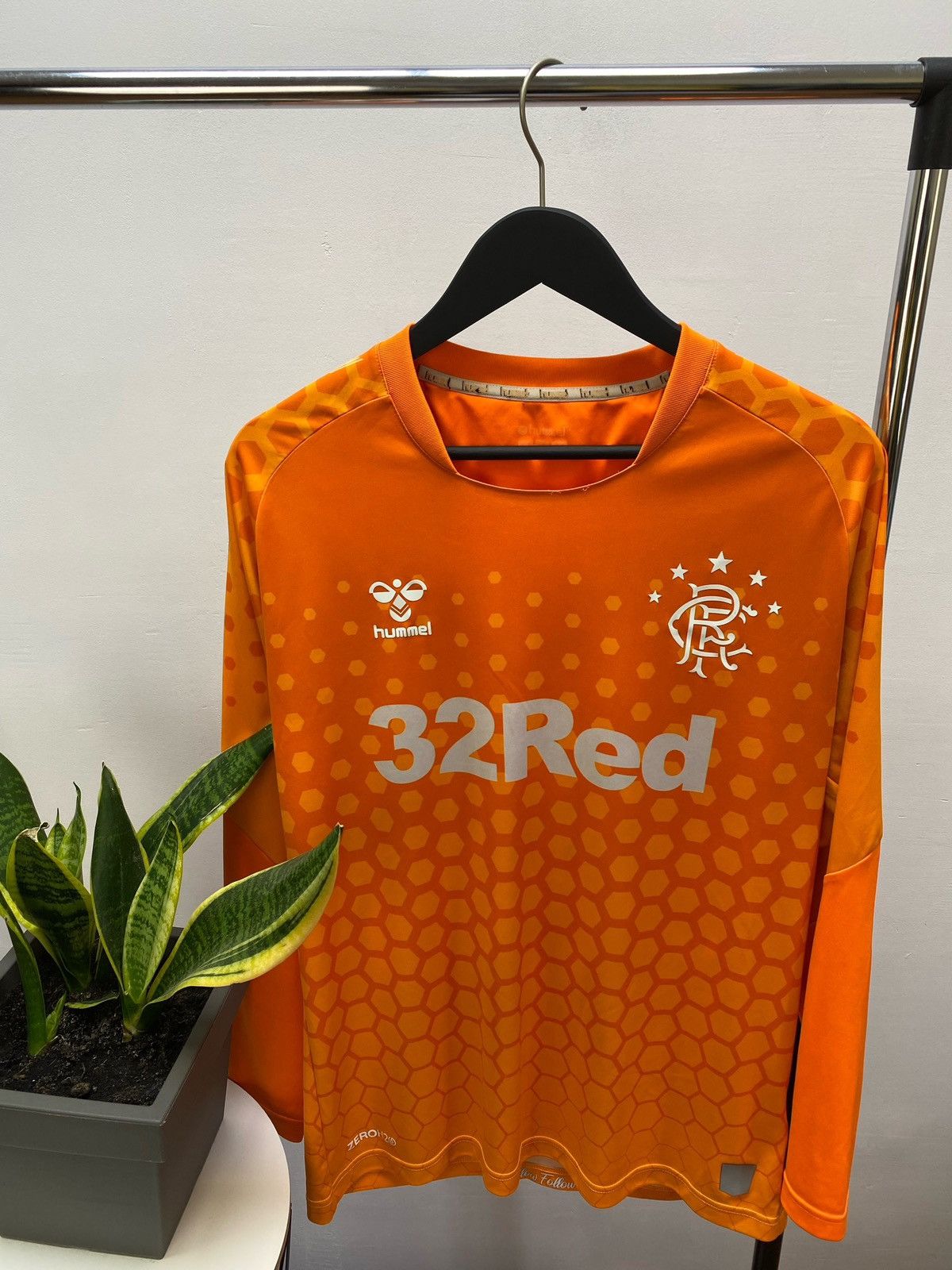 Hummel Glasgow Rangers 2019 / 2020 Hummel Soccer Jersey Size US L / EU 52-54 / 3 - 3 Thumbnail