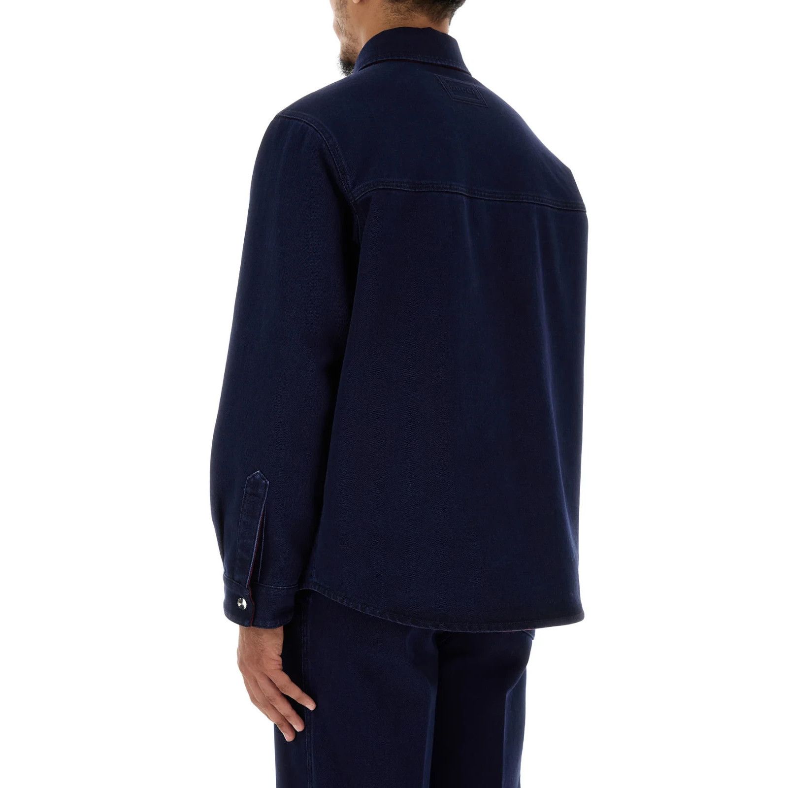 Gucci GUCCI Dark Blue Denim Jacket New & Authentic (Men's size:48; Size US M / EU 48-50 / 2 - 4 Thumbnail