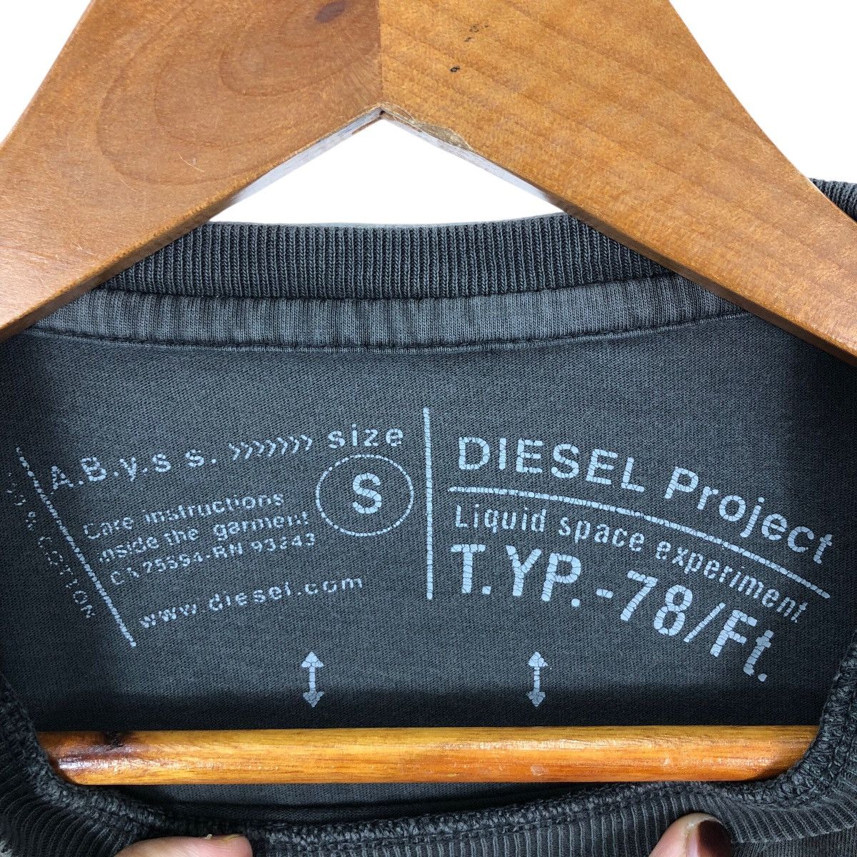 Diesel DIESEL Project T-Shirt Ovp Spellout Logo Size US S / EU 44-46 / 1 - 5 Thumbnail