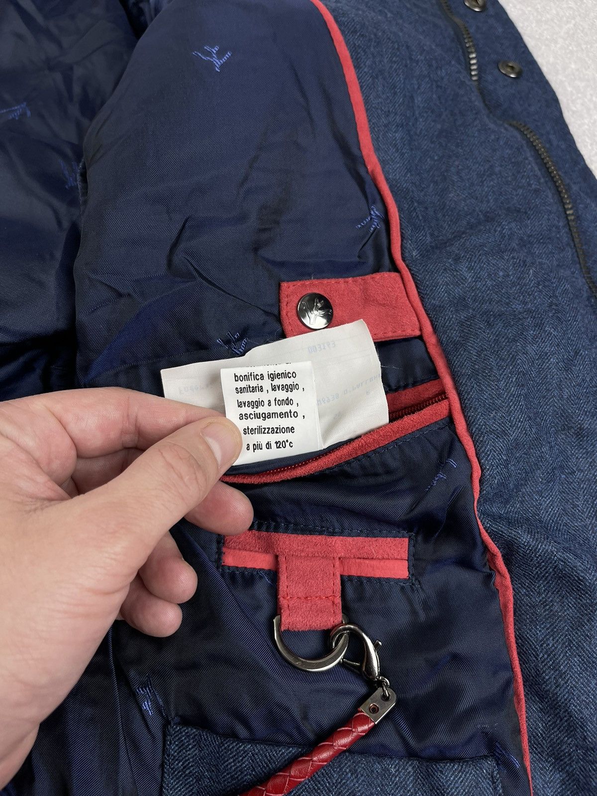 Isaia Isaia Lana Wool Down Puffer Vest Size 50 Size US M / EU 48-50 / 2 - 14 Thumbnail