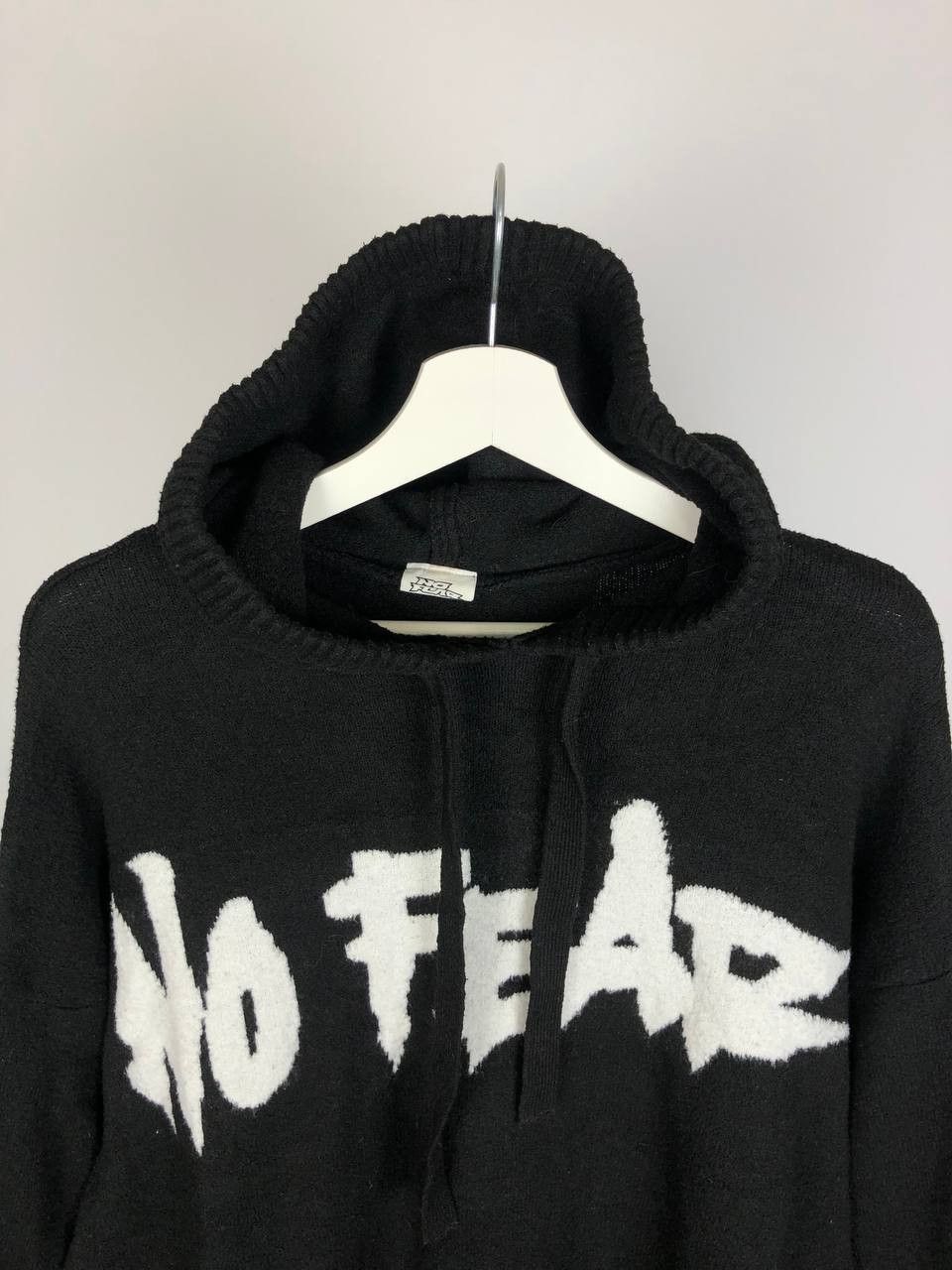 H&M No Fear x H&M Hoodie Oversized Black Size US S / EU 44-46 / 1 - 2 Thumbnail