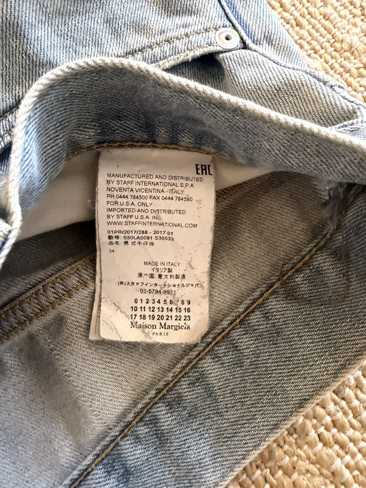 Maison Margiela Maison Margiela destroyed denim Size US 34 / EU 50 - 3 Thumbnail