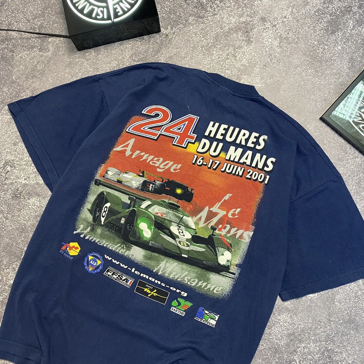 Vintage Vintage Bentley Racing Nascar Big Logo 90’s tee Size US XXL / EU 58 / 5 - 2 Thumbnail