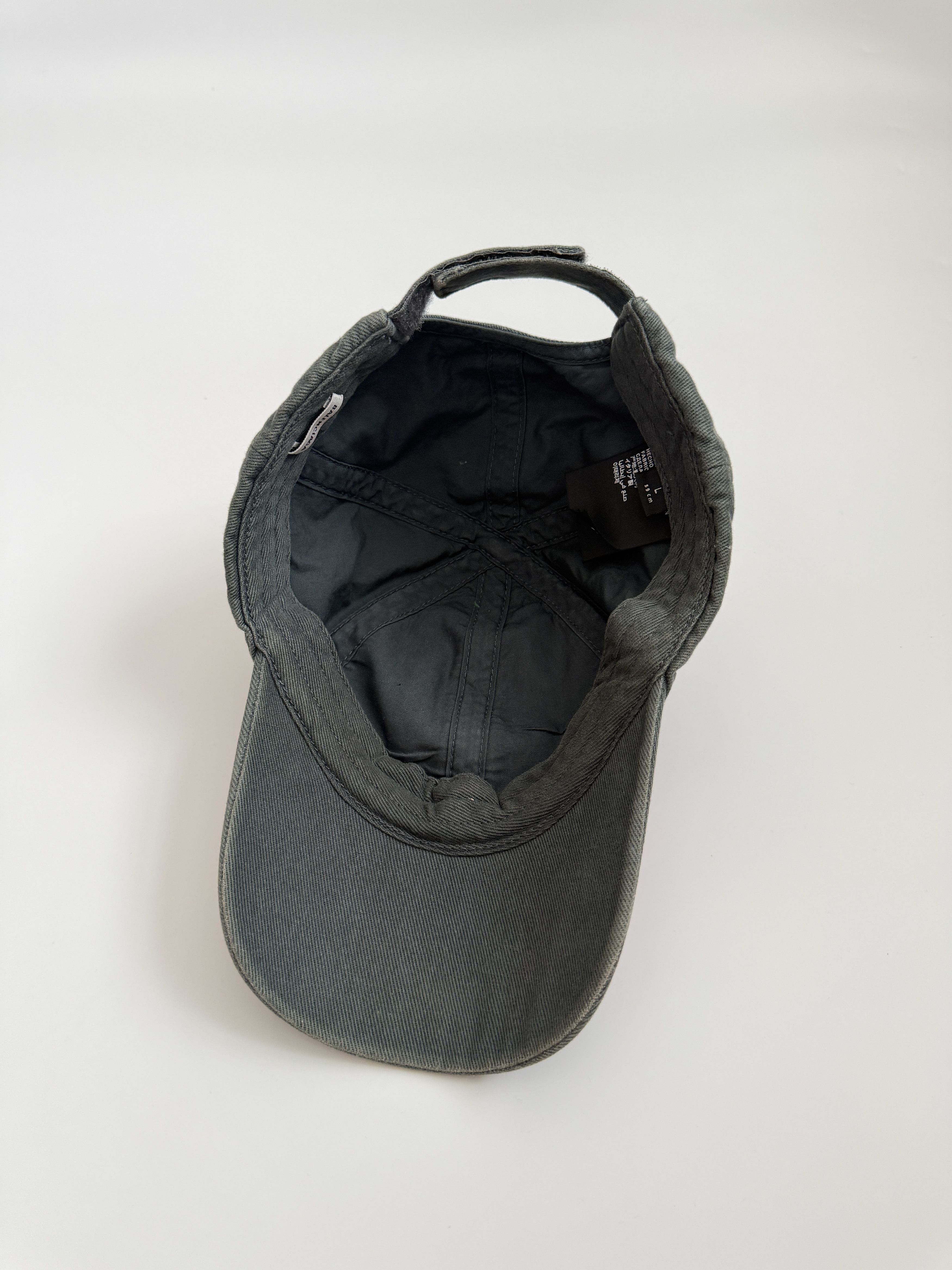 Balenciaga BB Sprayed Cap Baseball Cap Size ONE SIZE - 4 Thumbnail