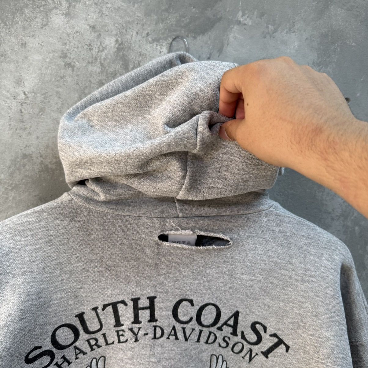Harley Davidson Harley Davidson 00’ Tribal Zip Hoodie Distressed South Coast Size US M / EU 48-50 / 2 - 9 Thumbnail