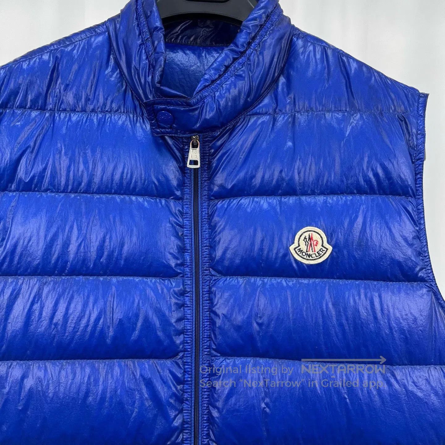 Moncler Moncler Gui Series Embroidered Logo Down Vest. Size US XL / EU 56 / 4 - 3 Thumbnail