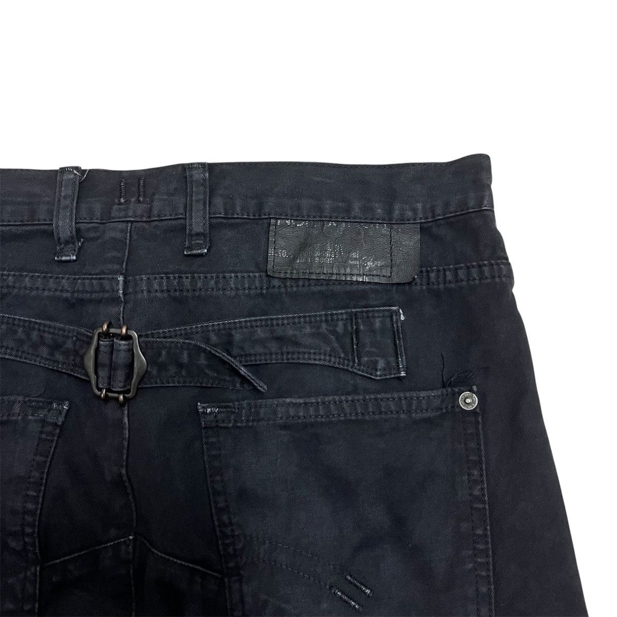 Neil Barrett Neil Barrett Short Pant Black Buckle Back Size US 29 - 13 Thumbnail