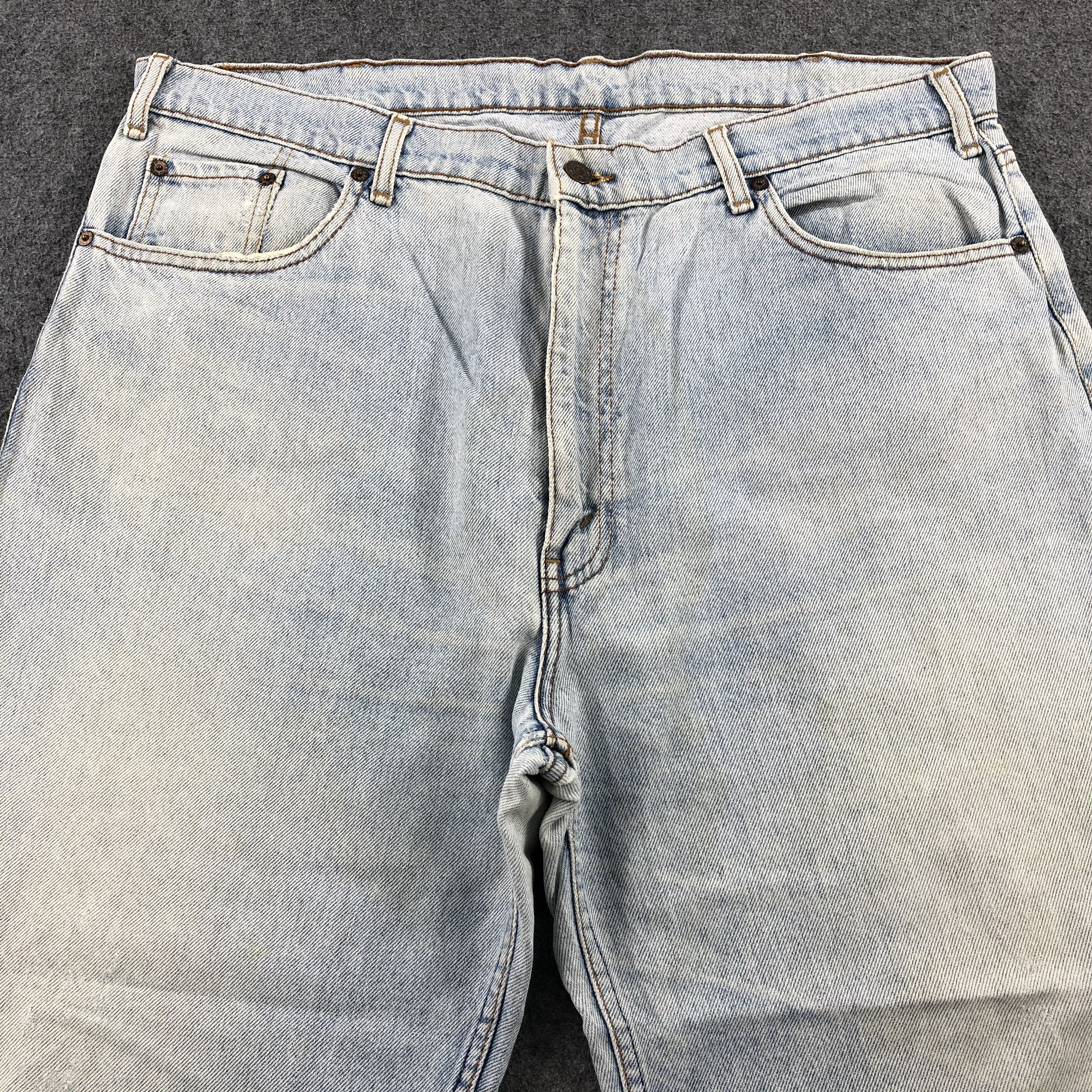 Levi's × Vintage 90s Vintage Light Wash Levis Jeans-JM2039 Size US 40 / EU 56 - 3 Thumbnail