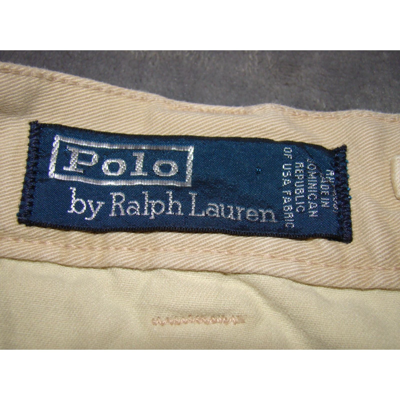 Polo Ralph Lauren VINTAGE Polo Ralph Lauren Men’s Pants 34x32 Chino Beige Khaki Cargo Pocket Wide-Leg Size US S / EU 44-46 / 1 - 7 Thumbnail