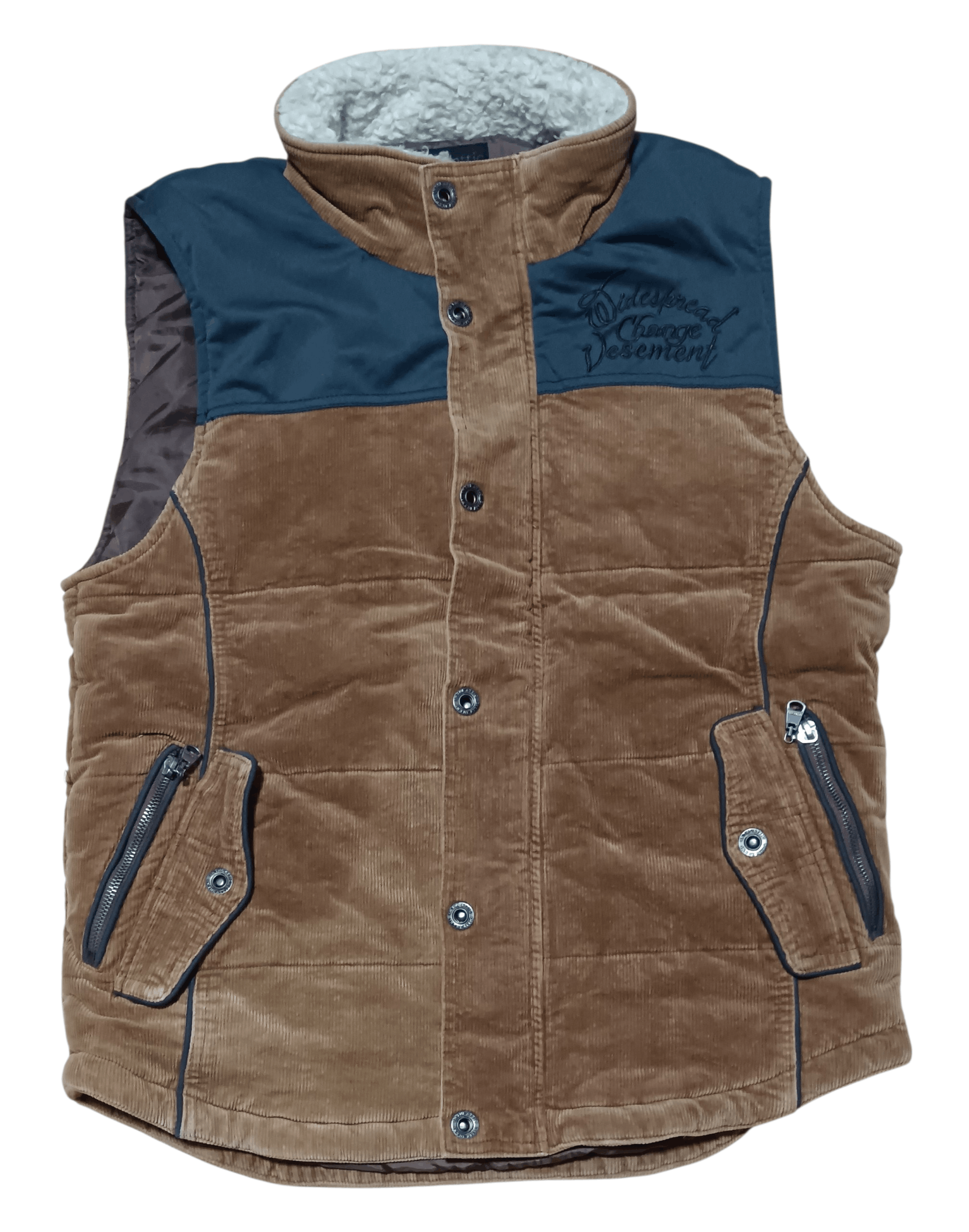 In The Attic IN THE ATTIC CORDUROY PUFFER SLEEVELESS JACKET Size US XL / EU 56 / 4 - 1 Thumbnail