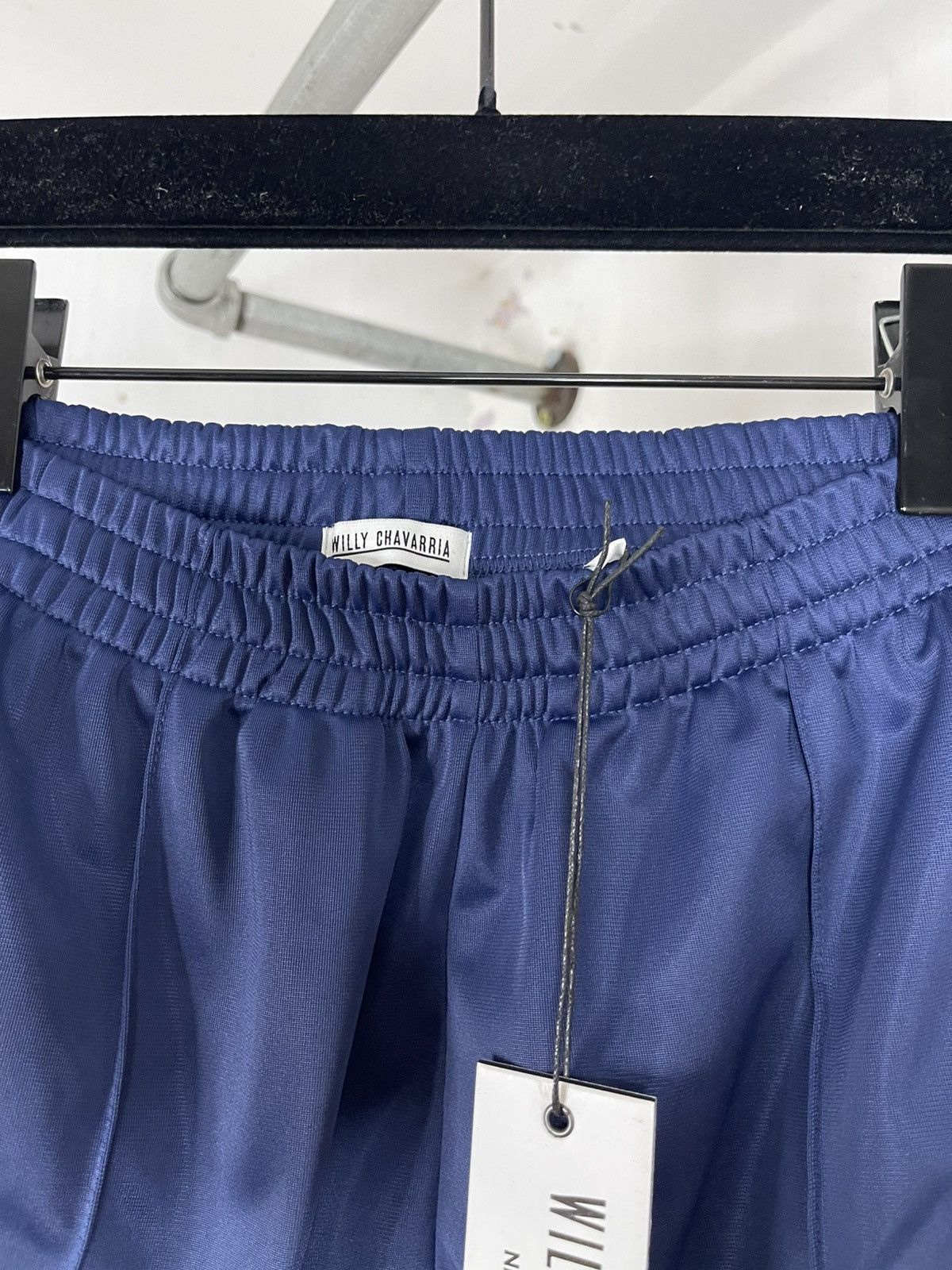 Willy Chavarria WILLY CHAVARRIA BUFFALO TRACK PANTS COBALT BLUE Size US 31 - 5 Thumbnail