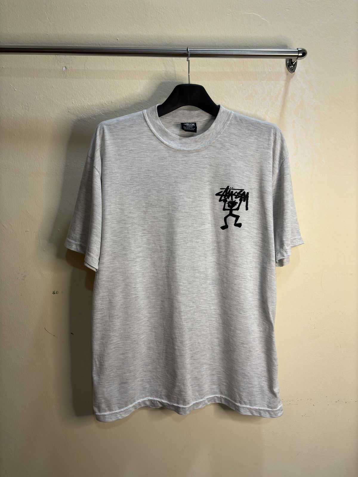 Stussy × Vintage Vintage 90s Stussy Stickman Size US L / EU 52-54 / 3 - 2 Thumbnail