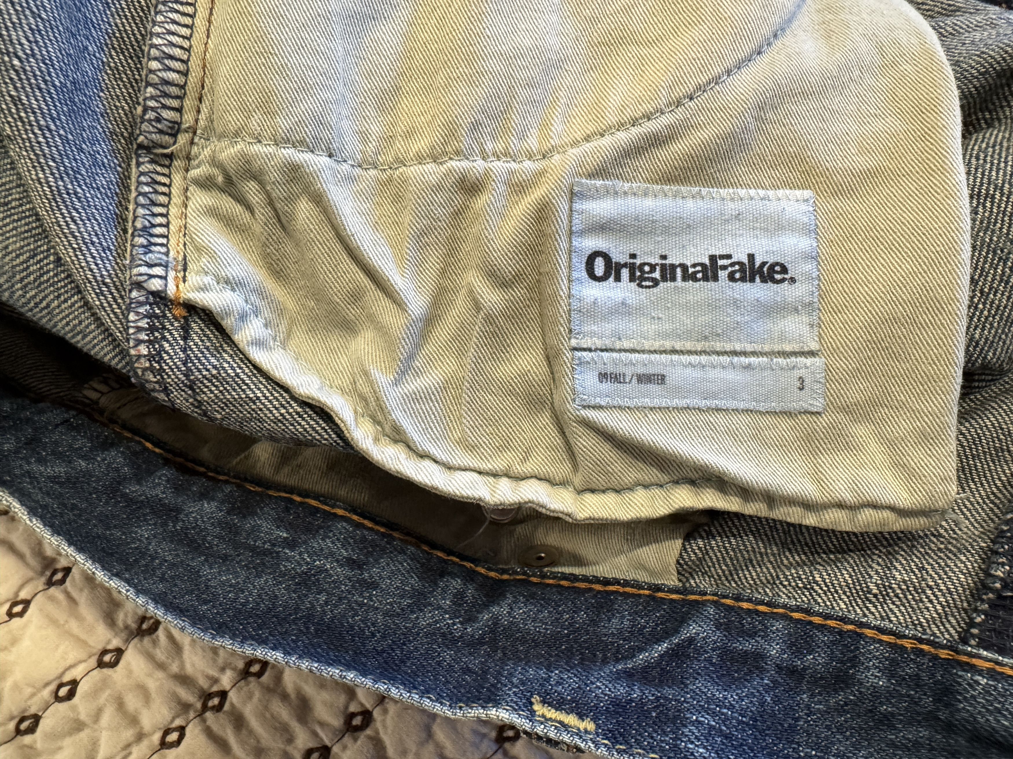 Kaws KAWS ORIGINAL FAKE SELVEDGE CARPENTER JEANS SIZE 3 Size US 32 / EU 48 - 8 Thumbnail