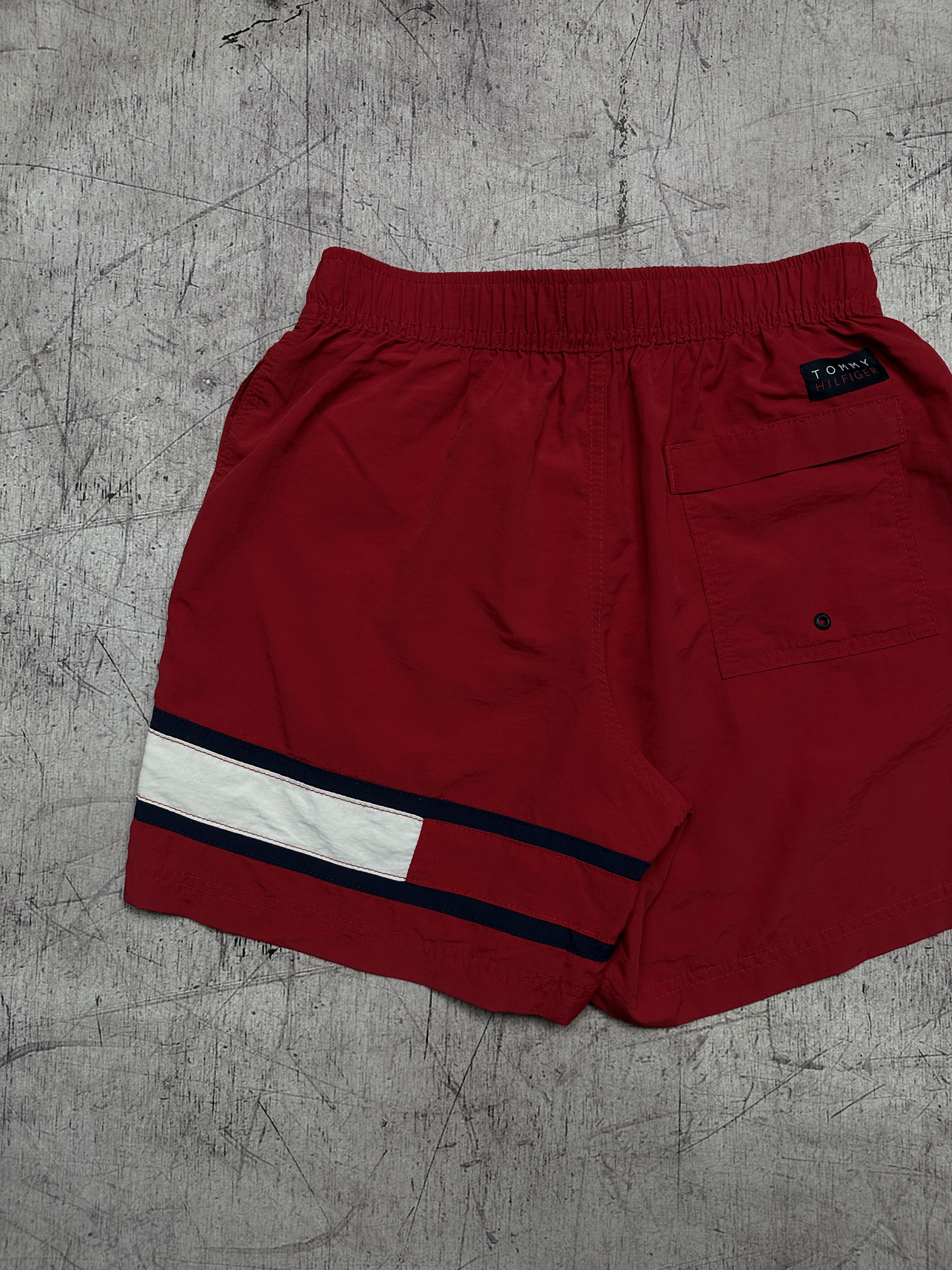 Tommy Hilfiger Tommy Hilfiger Vintage Mens Nylon Swim Shorts Size US 30 / EU 46 - 7 Thumbnail