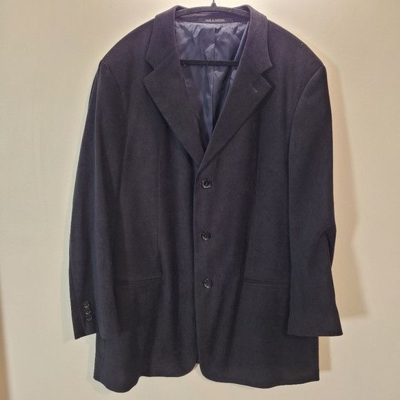 Armani Collezioni Armani Collezioni 3 Buttons Black Suit Blazer - Size 44r Size 44R - 2 Thumbnail
