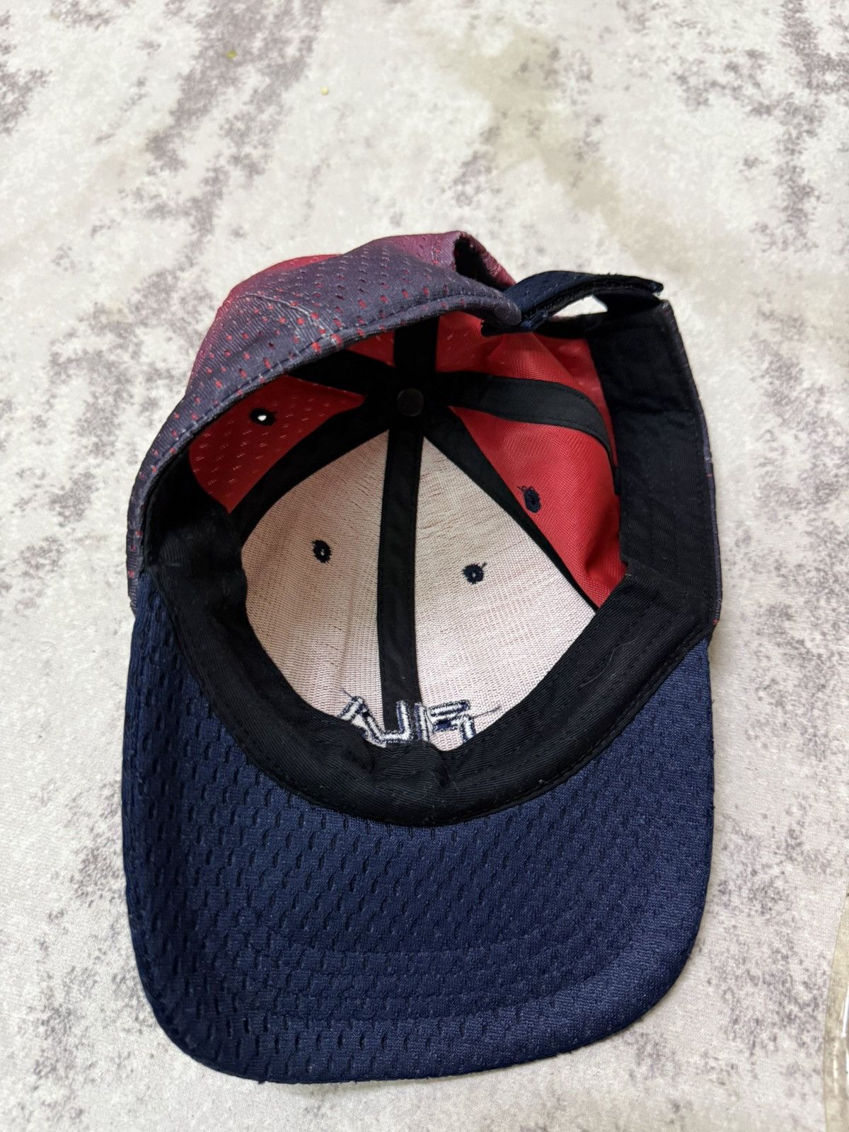 Fila Vintage Fila Two Tone Colour Adjustable Running Cap Size ONE SIZE - 8 Thumbnail