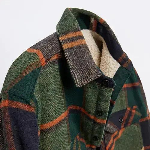 Other Men Autumn Winter Plaid Jacket Size US L / EU 52-54 / 3 - 4 Thumbnail