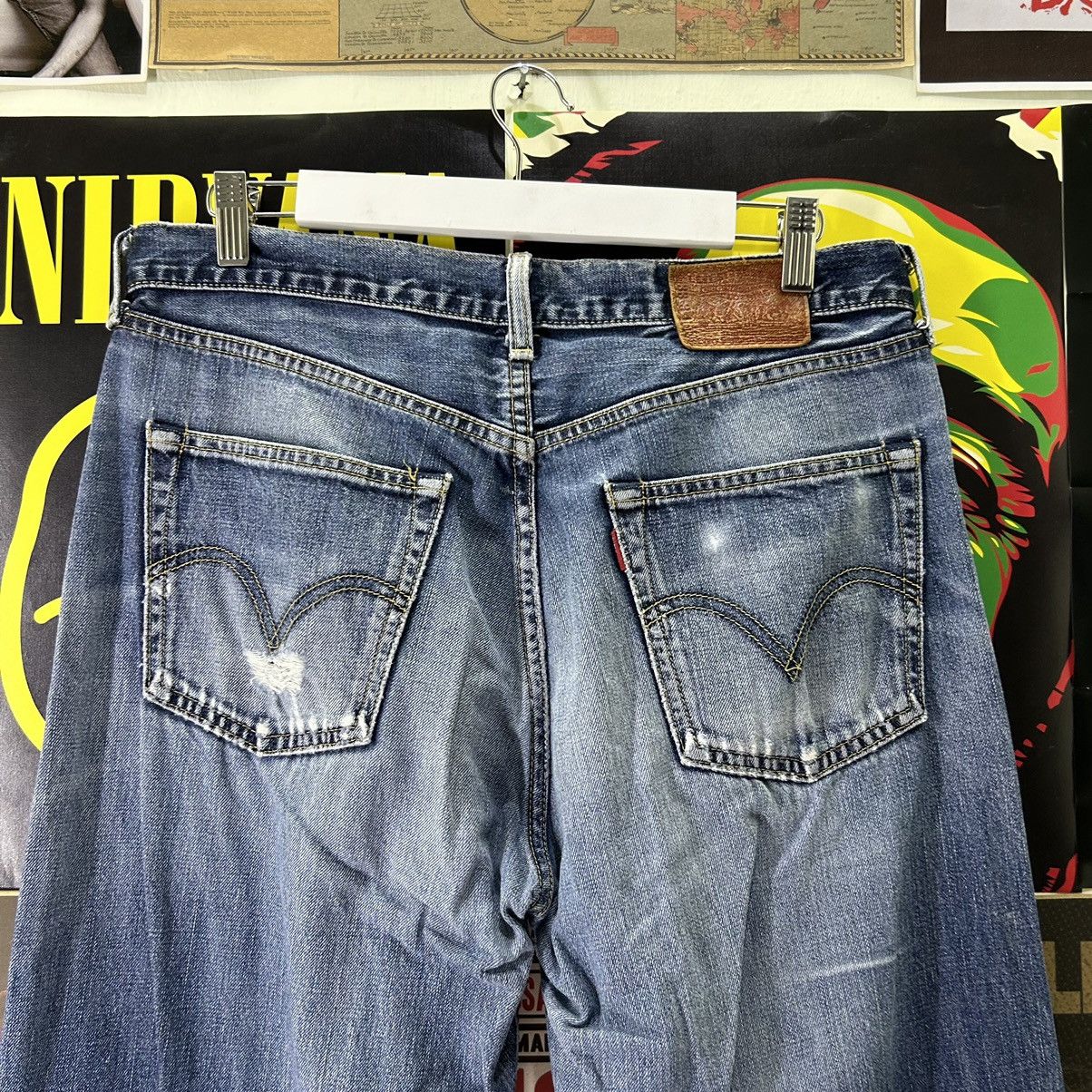 Levi's Vintage Levi’s 503 Japanese Distressed Denim Size US 34 / EU 50 - 9 Thumbnail