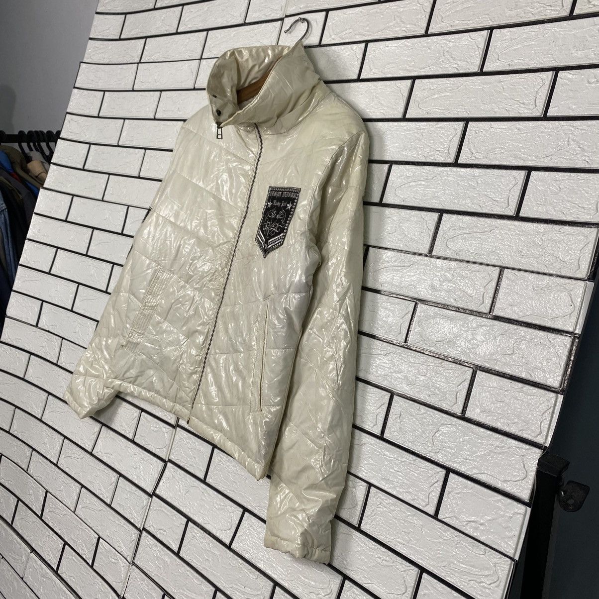 Hysteric Glamour 📌Love And Party Puffer Jacket Punk Design Biker Size US M / EU 48-50 / 2 - 3 Thumbnail
