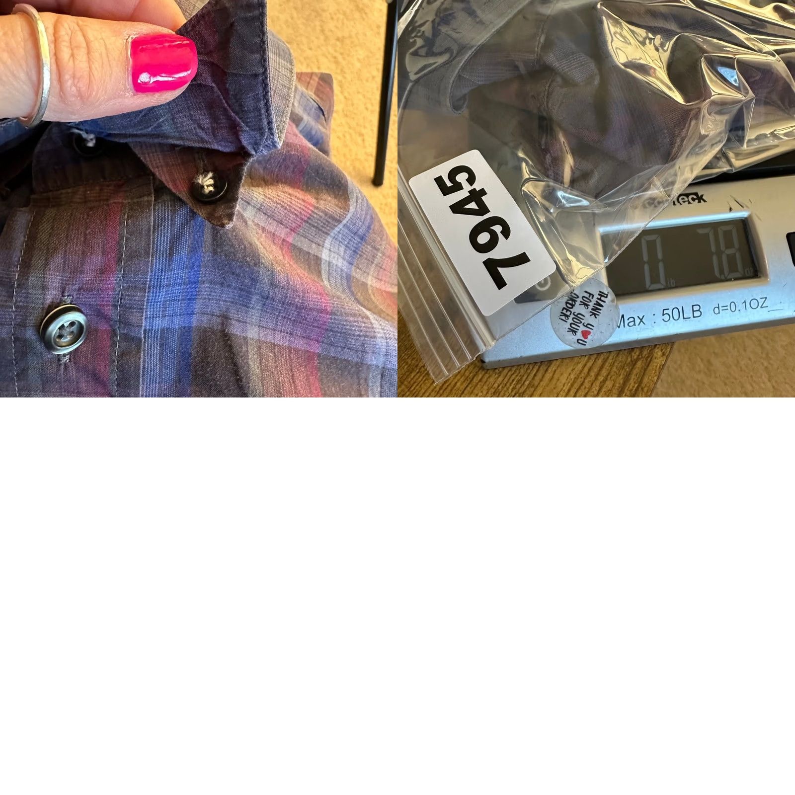 Canali Canali Sportswear Button-Up Shirt XL Multicolor Plaid Long Sleeve Mens Collared Chest Pocket Button-Down Italy Size US XL / EU 56 / 4 - 8 Thumbnail