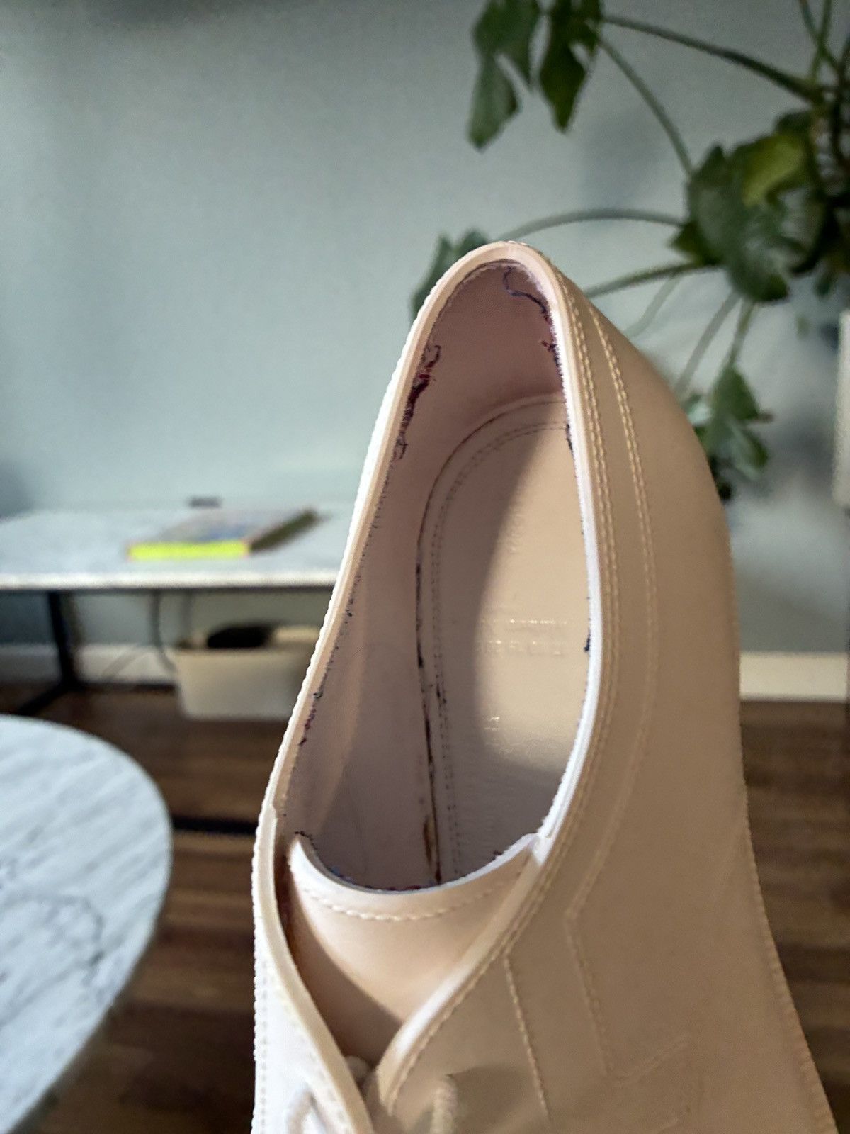 Maison Margiela Size 40 Leather Alternative split toe derby Size US 7 / EU 40 - 11 Thumbnail