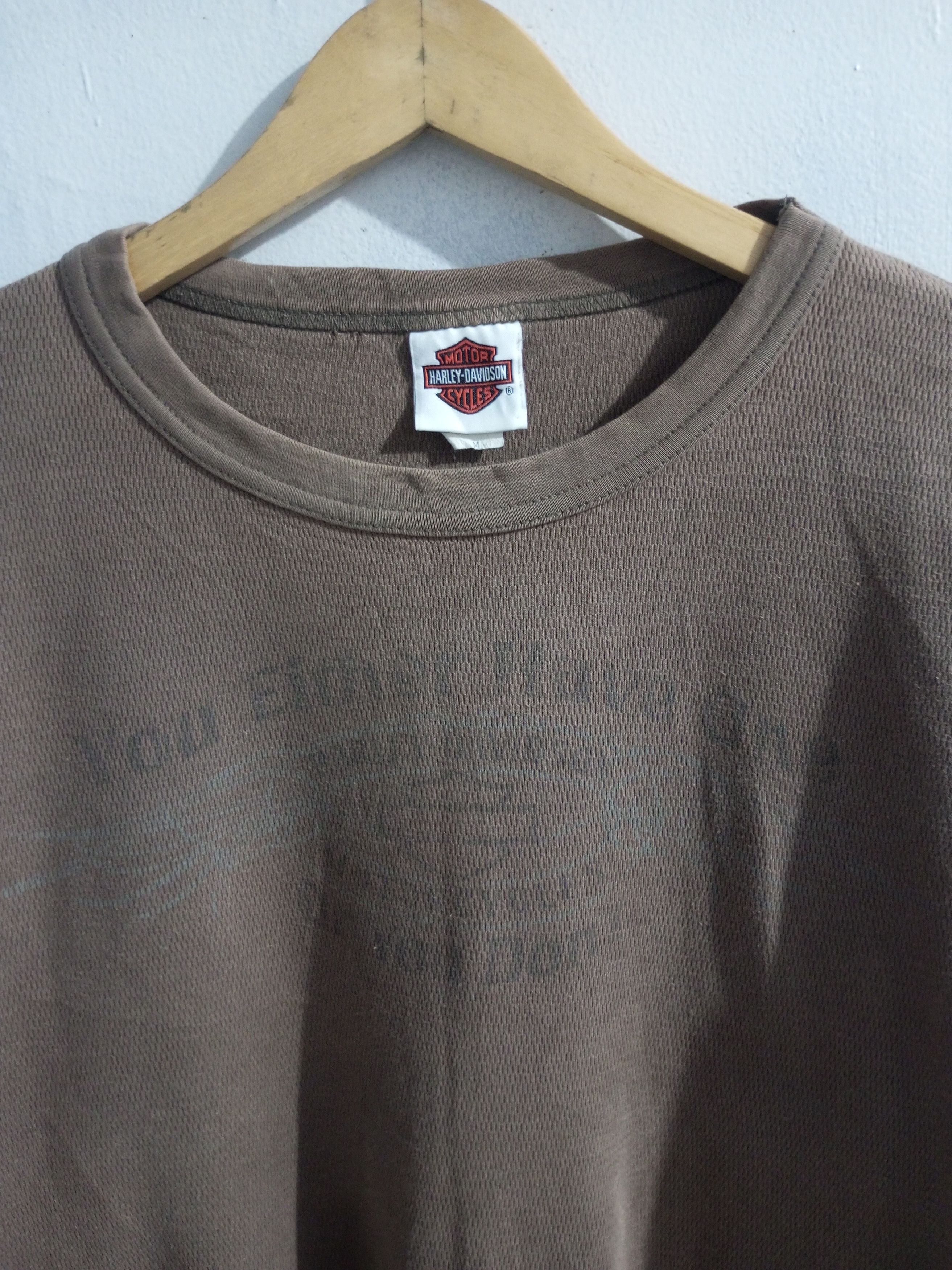 Harley Davidson Vintage Harley Davidson Barnett El Paso long sleeve tshirt Size US M / EU 48-50 / 2 - 3 Thumbnail