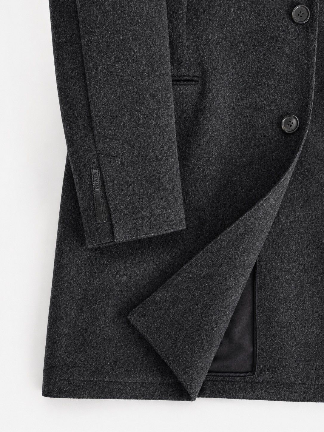 Prada Prada Mens Luxury Rare Wool Coat Trench Jacket Size US M / EU 48-50 / 2 - 7 Thumbnail