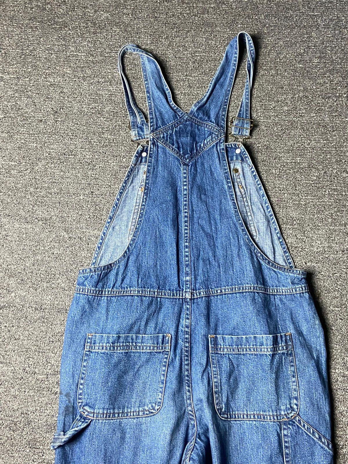 Cherokee Vintage CHEROKEE Denim Jeans Overalls (162) Size US 33 - 2 Thumbnail