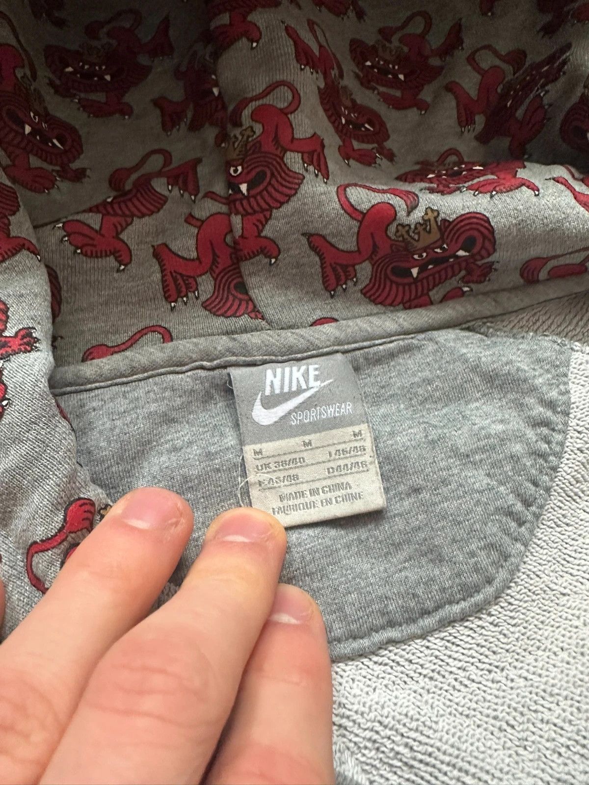 Nike Vintage Hoodie Nike England 10 James Jarvis Limited Edition Size US M / EU 48-50 / 2 - 5 Thumbnail
