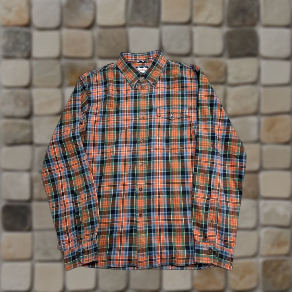 Brooks Brothers Brooks Brothers Flannel Shirt Mens XL Regular Plaid Cotton Button-Down Multi Color Casual Shirts Mens XL Plaid Cotton Button-Up Brooks Brothers Size US XL / EU 56 / 4 - 1 Thumbnail