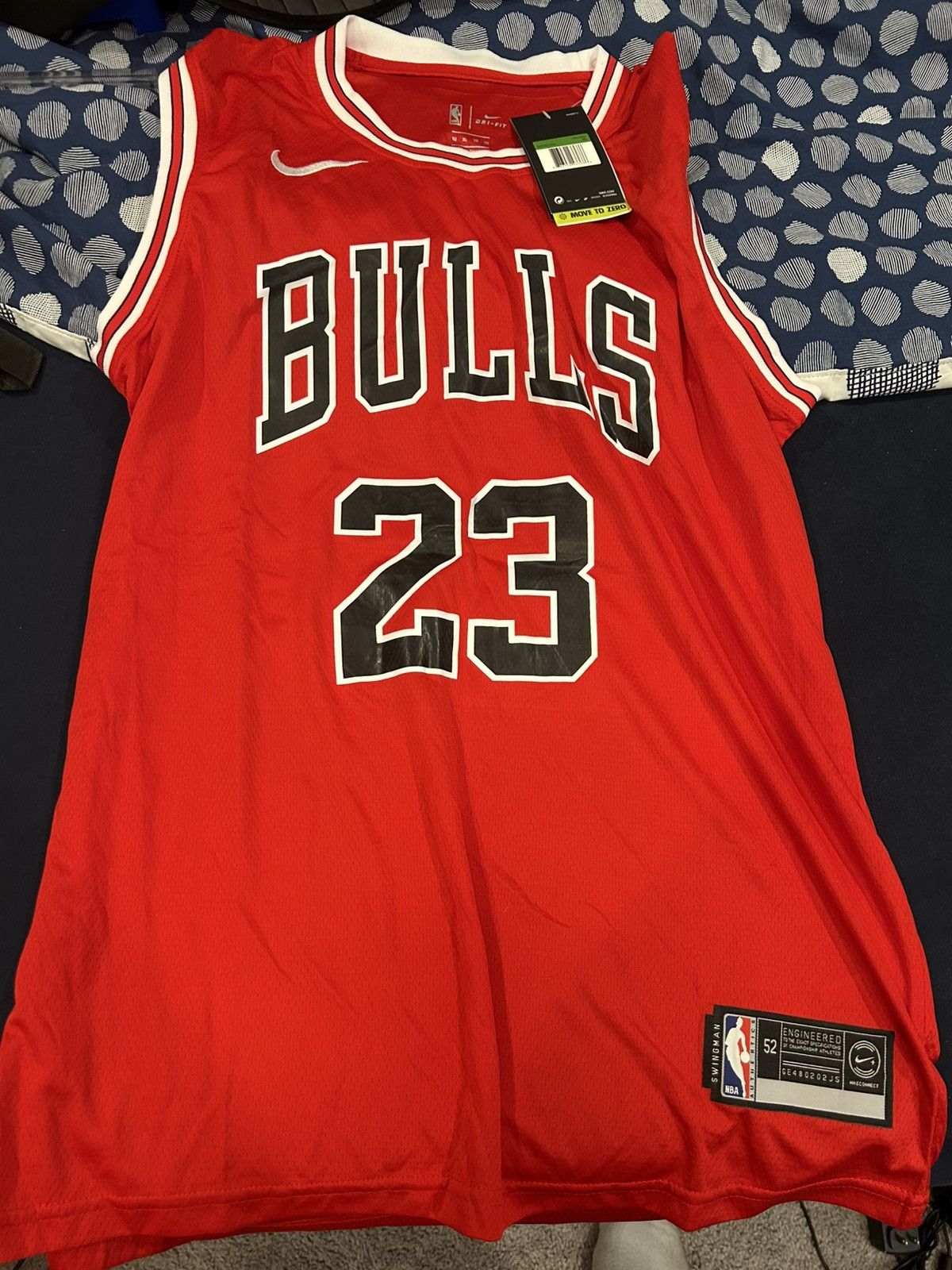 Nike Nike Micheal Jordan Jersey Chicago Bulls Size US L / EU 52-54 / 3 - 1 Thumbnail