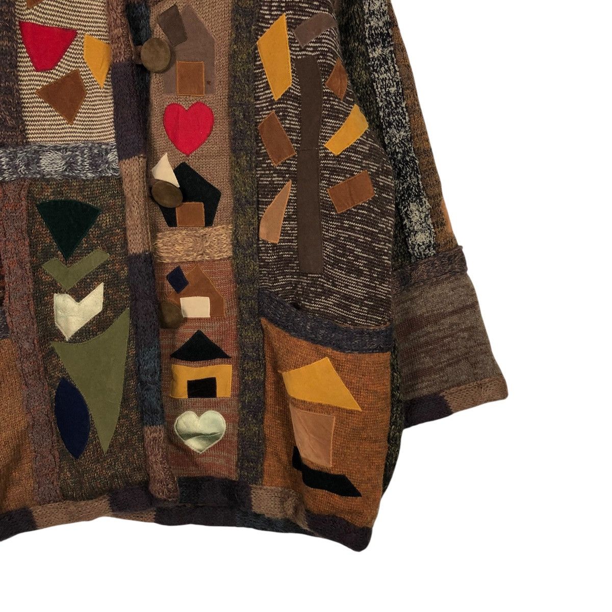 Japanese Brand × Vintage 🔥VINTAGE PATCHWORK DESIGN UNBRAND JACKET ISSEY MIYAKE Size US L / EU 52-54 / 3 - 7 Thumbnail