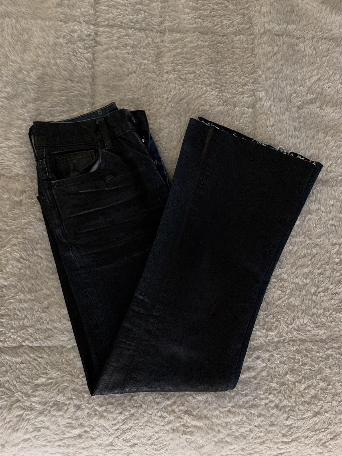 Other handmade rust waxed denim Size US 28 / EU 44 - 1 Thumbnail