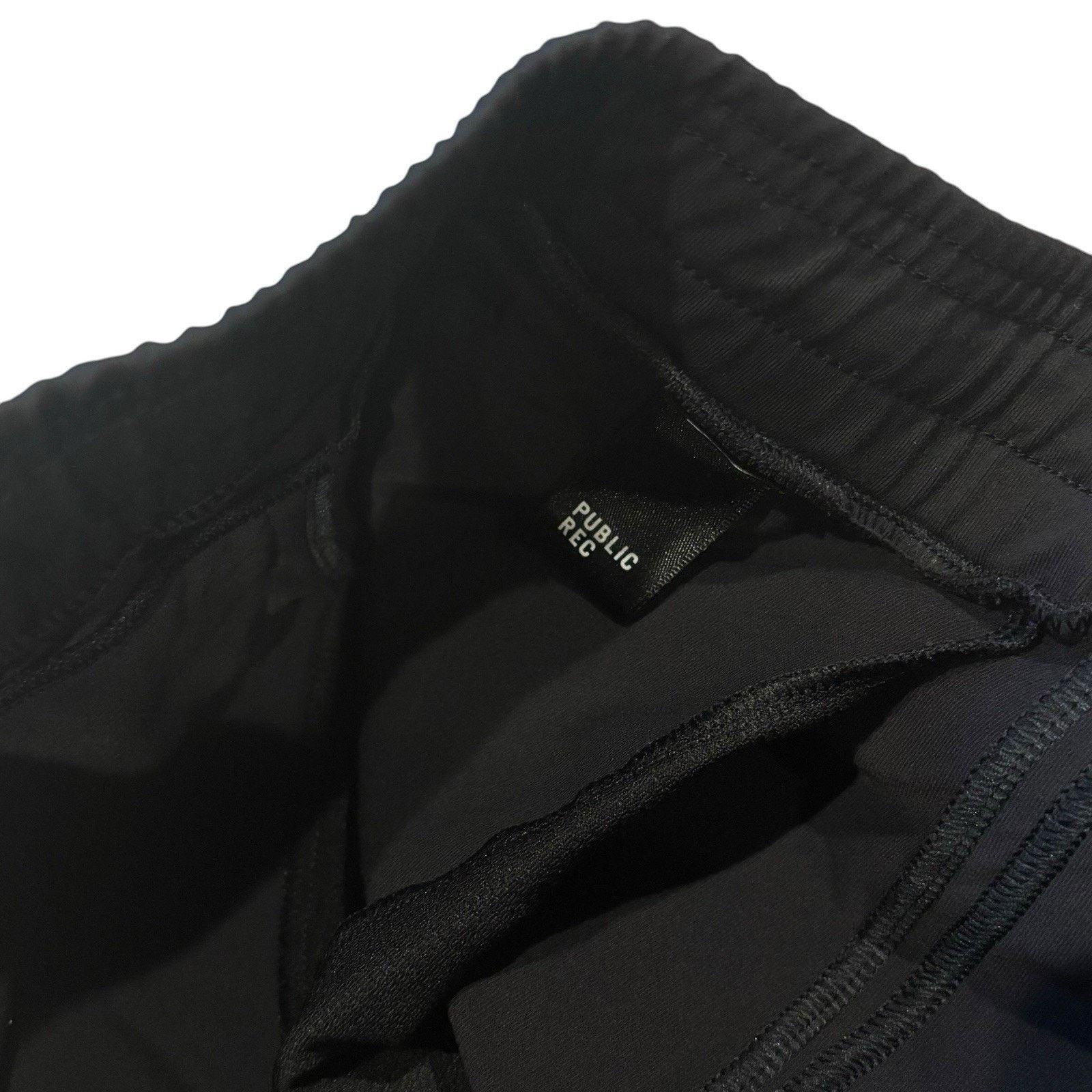 Public Rec Public Rec Black Open Hem Joggers Zip Front Pockets 30x30* Size US 30 / EU 46 - 4 Thumbnail