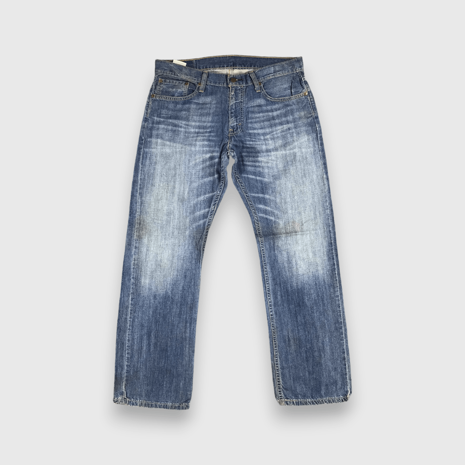 Levi's Stone Wash Vintage Levis 514 Jeans -J1058 Size US 35 - 1 Thumbnail