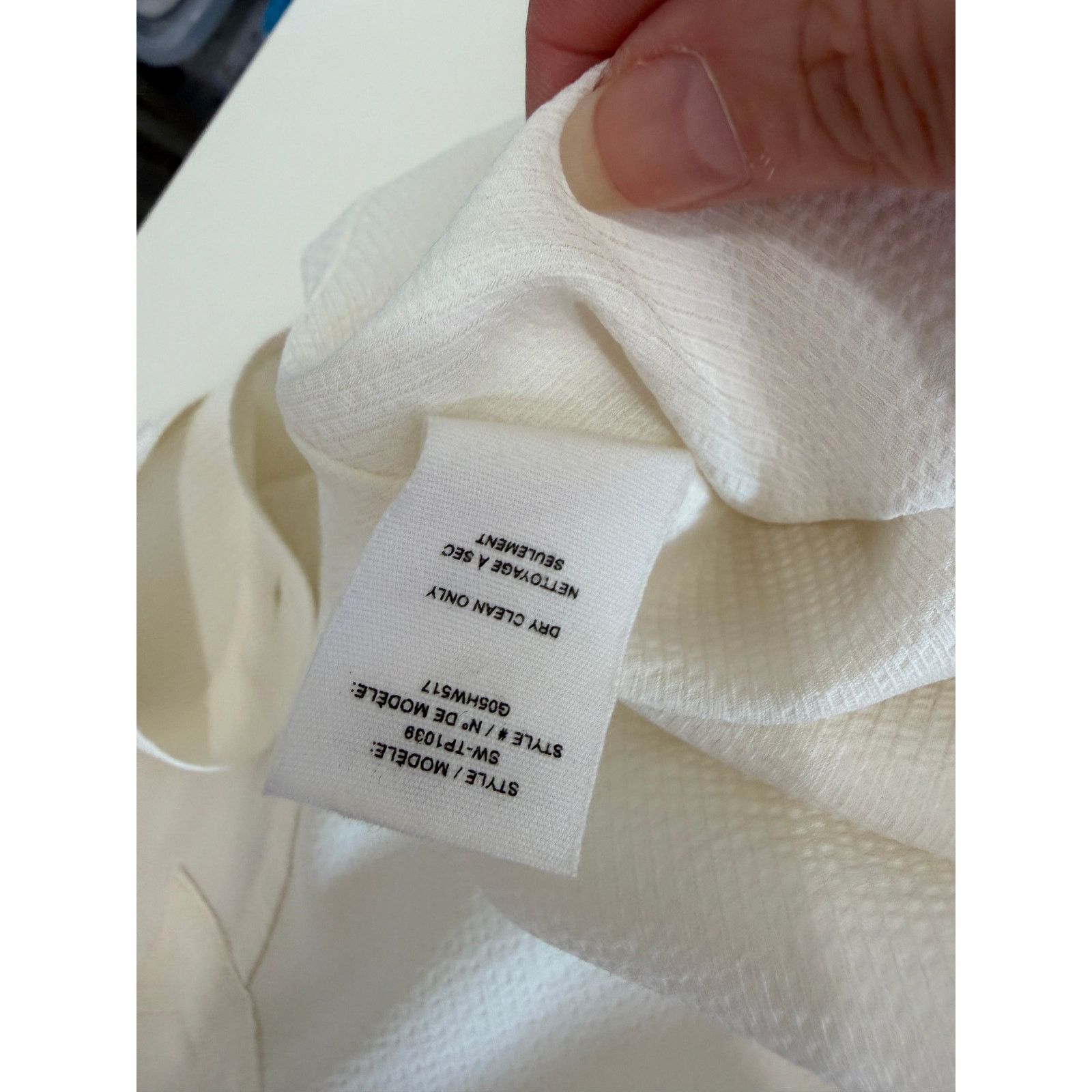 Helmut Lang Helmut Lang Ivory Tie Back Sleeveless Blouse US S Size S / US 4 / IT 40 - 13 Thumbnail