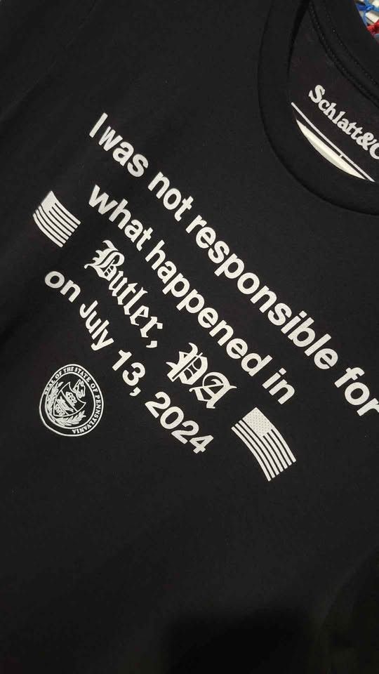 Donald Trump × Other Jschlatt The Presidential Mishap Tee Large Limited Edition Size US L / EU 52-54 / 3 - 1 Thumbnail