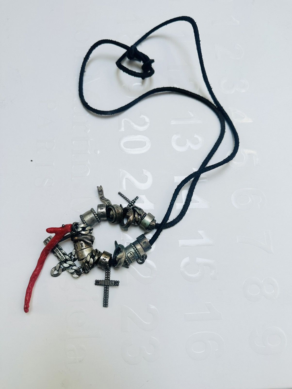 Diesel Diesel pendant necklace vintage men Size ONE SIZE - 2 Thumbnail