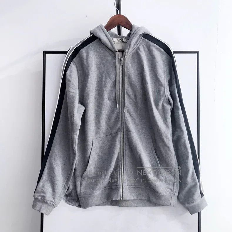 Hermes Gray Hooded Sweatshirt