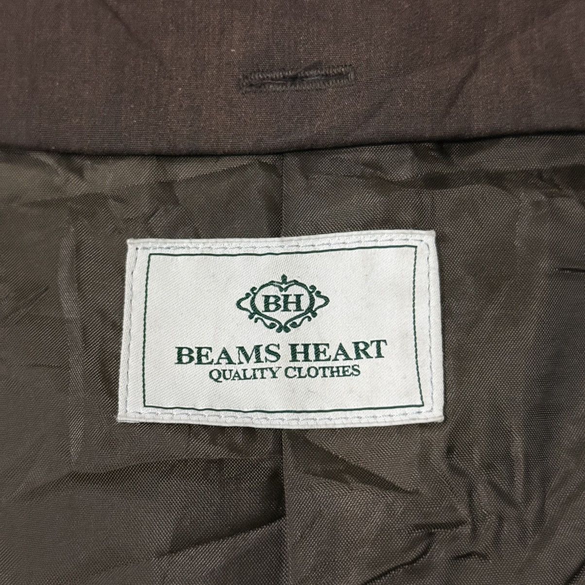 Beams Plus Vintage Beams Heart Two Tones Colour Overcoat Jacket Size US M / EU 48-50 / 2 - 17 Thumbnail